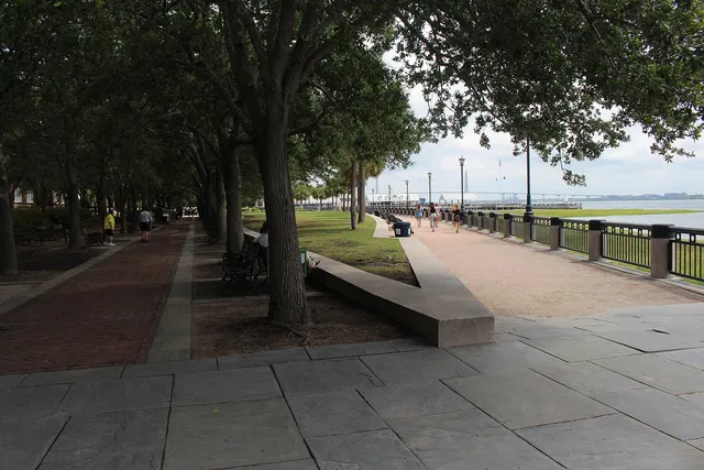 The Battery and Waterfront Park in Charleston