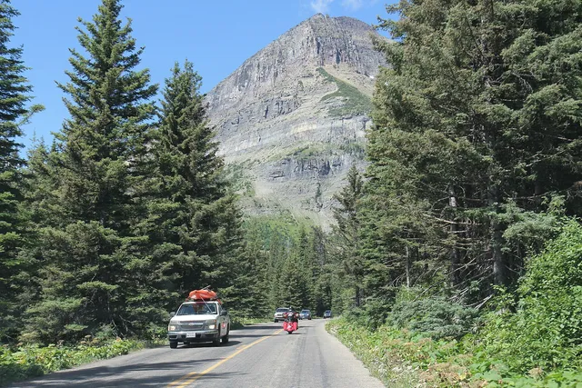 Going-to-the-Sun Road in Glacier National Park
