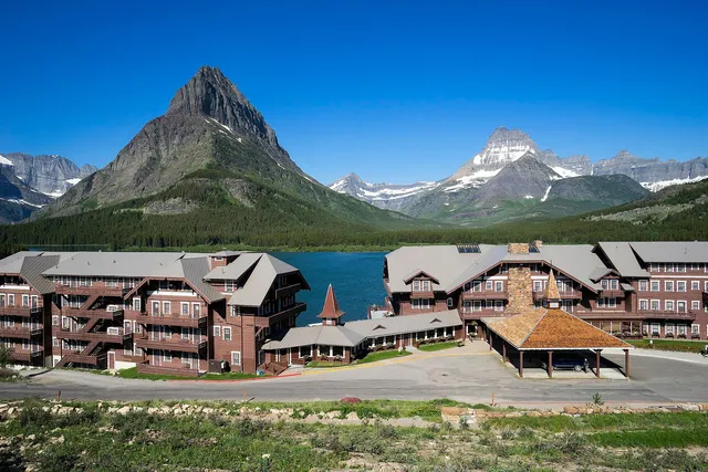 Many Glacier in Glacier National Park