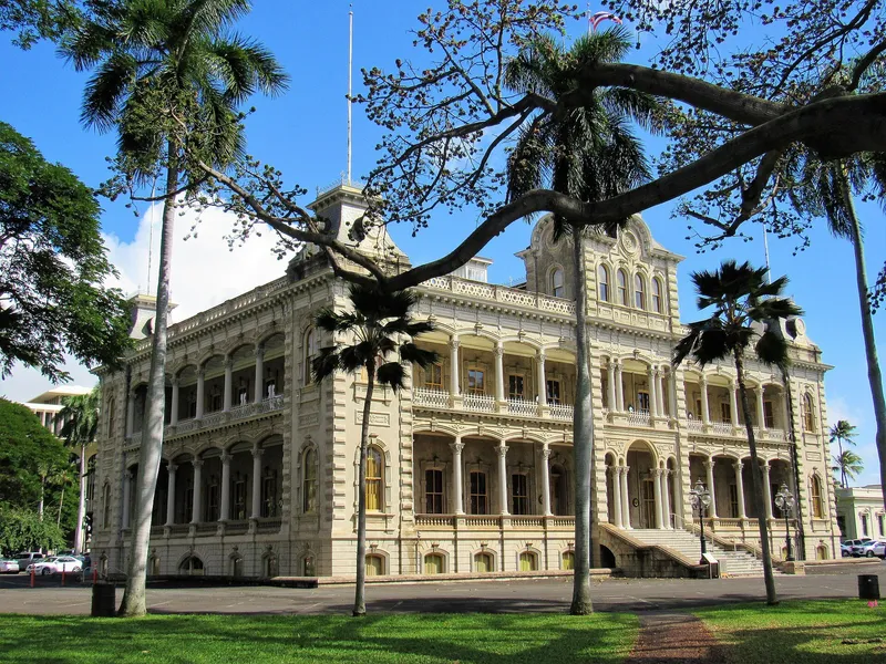 Iolani Palace in Honolulu