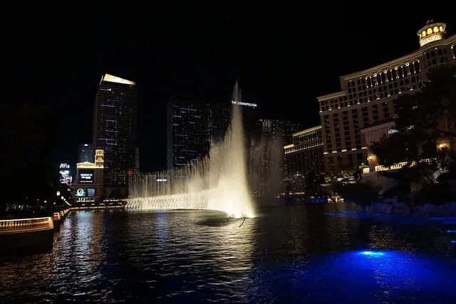 Fountains of Bellagio in Las Vegas