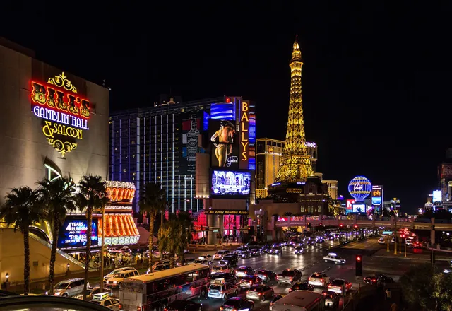 The Las Vegas Strip in Las Vegas