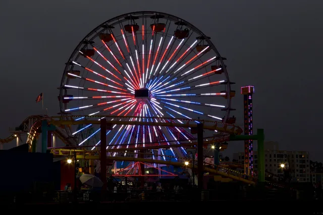 Santa Monica Pier in Los Angeles