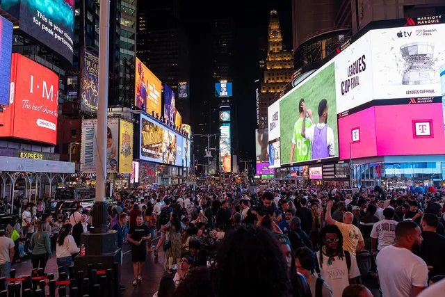 Times Square in New York City