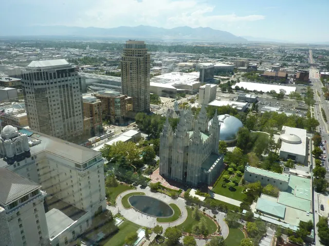 Temple Square in Salt Lake City