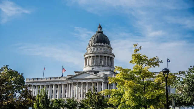 Utah State Capitol in Salt Lake City