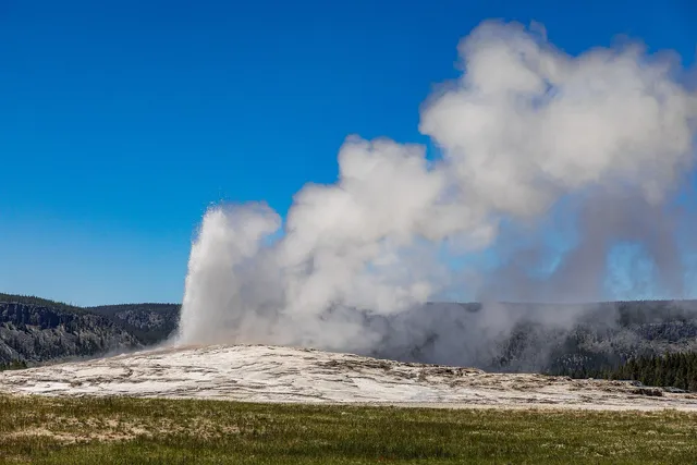 Old Faithful in Yellowstone